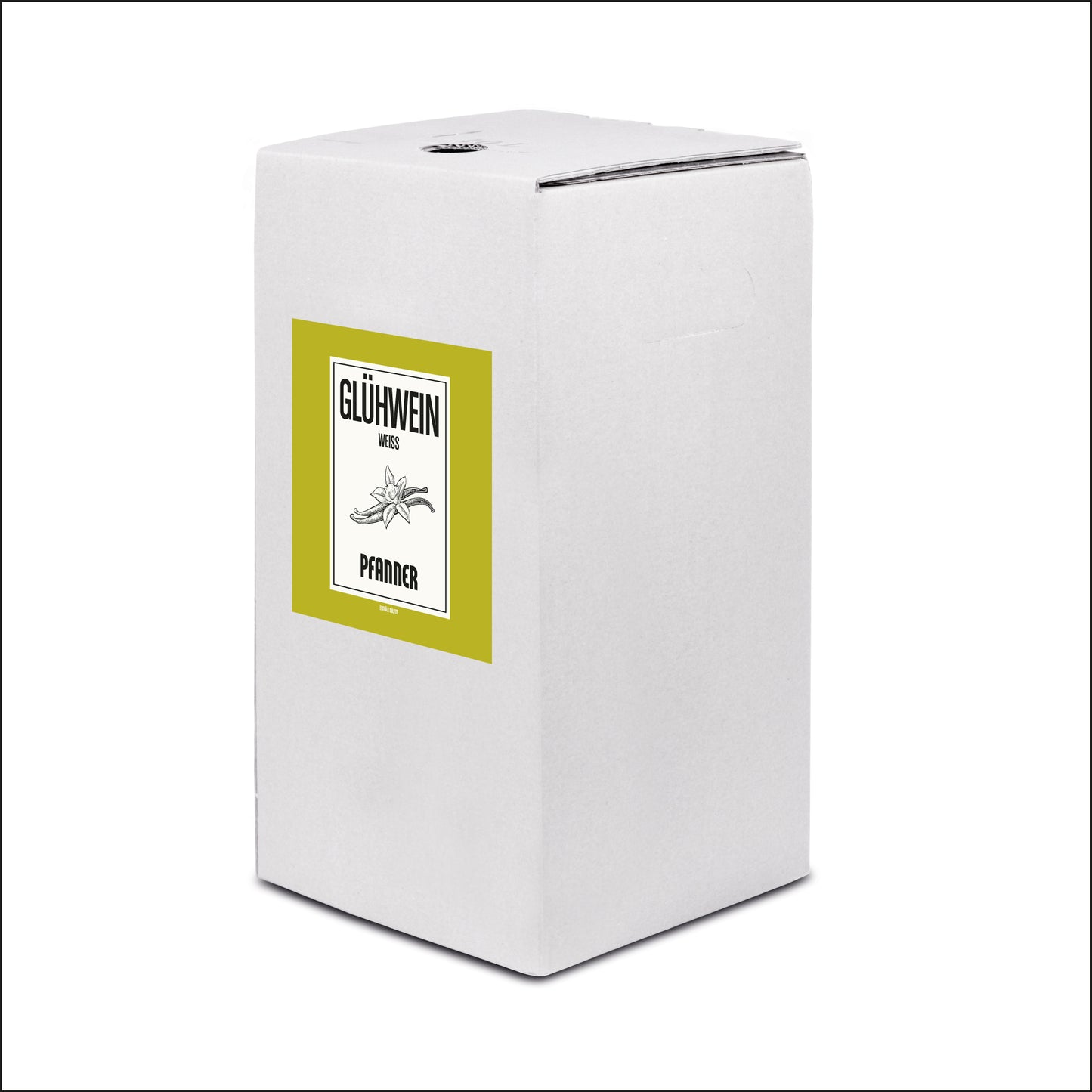 Pfanner Glühwein Weiß, 10% Vol., 10 Liter Bag in Box, Gastronomie Glühwein