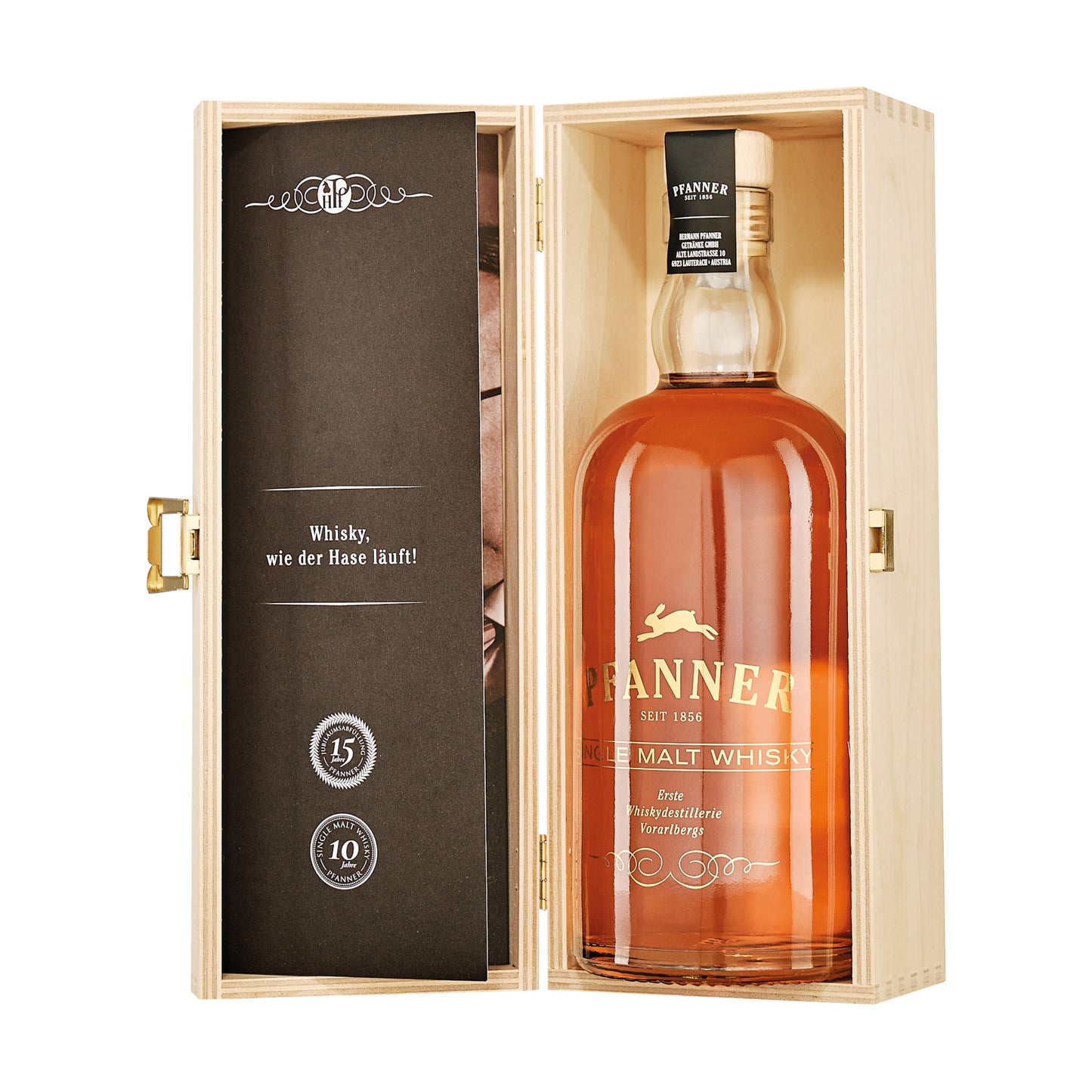 Single Malt Whisky Jubiläumsedition 10 Jahre (mit Holzkiste)