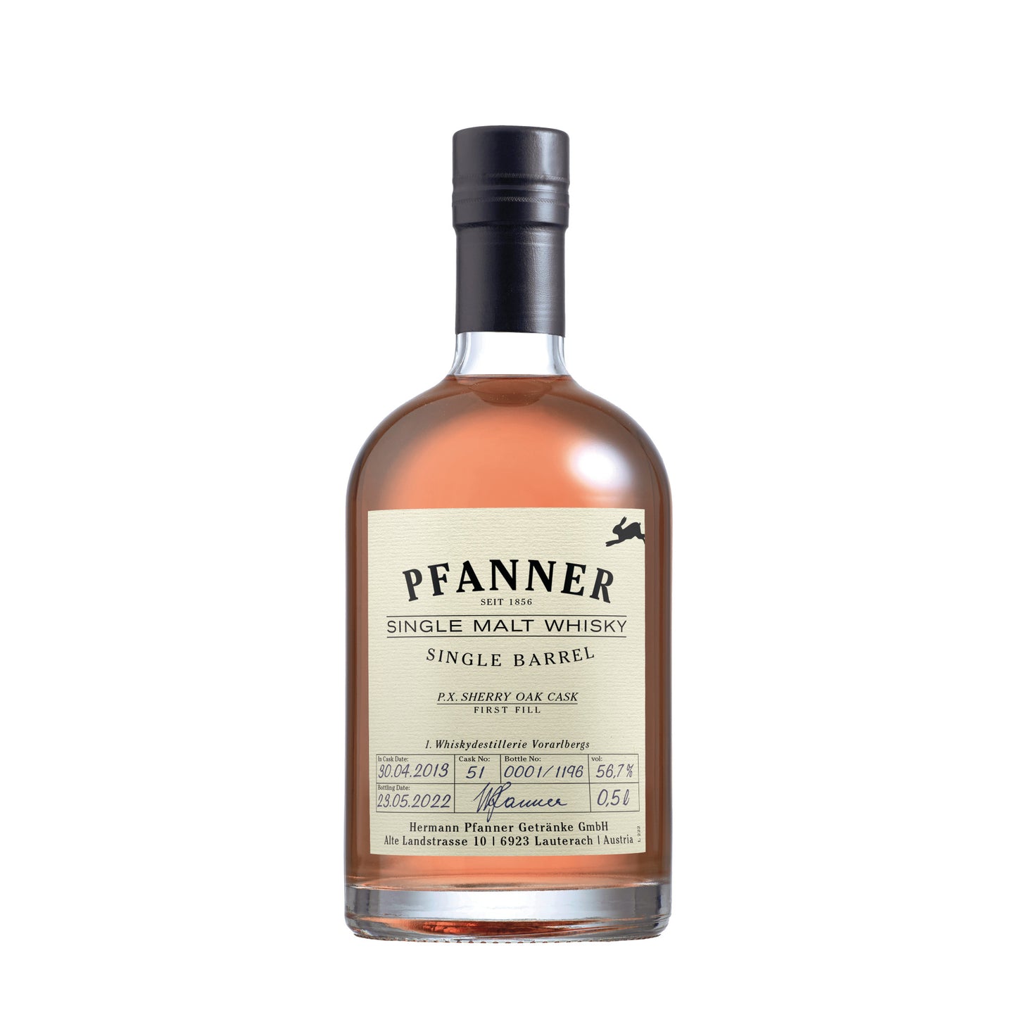 Single Malt Whisky PX Sherry Oak Cask No.51