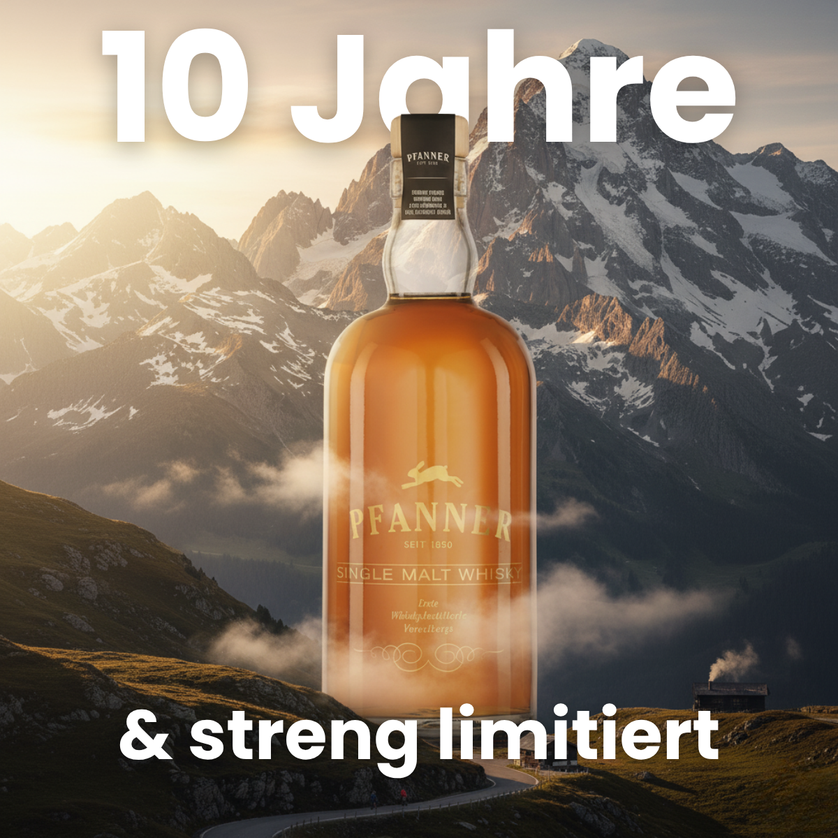 Single Malt Whisky Jubiläumsedition 10 Jahre (mit Holzkiste)