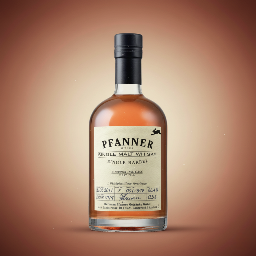 Single Malt Whisky Bourbon Oak Cask Single Barrel No.7