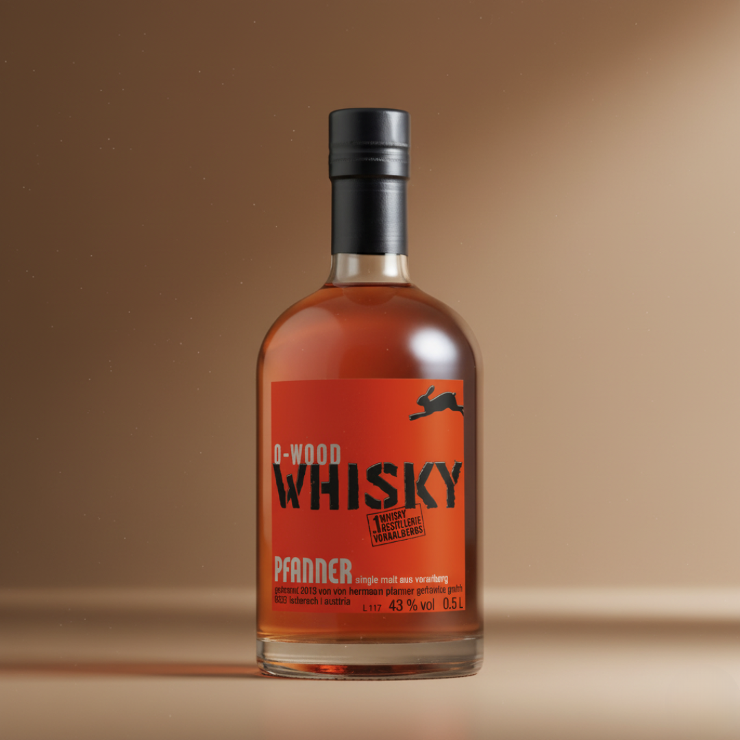 Single Malt Whisky o-wood