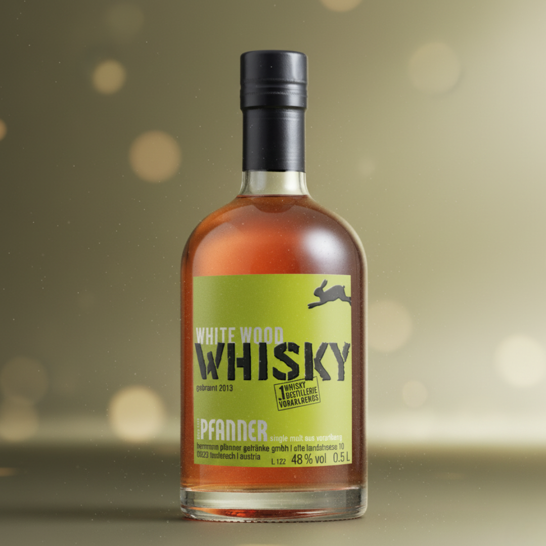 Single Malt Whisky White Wood