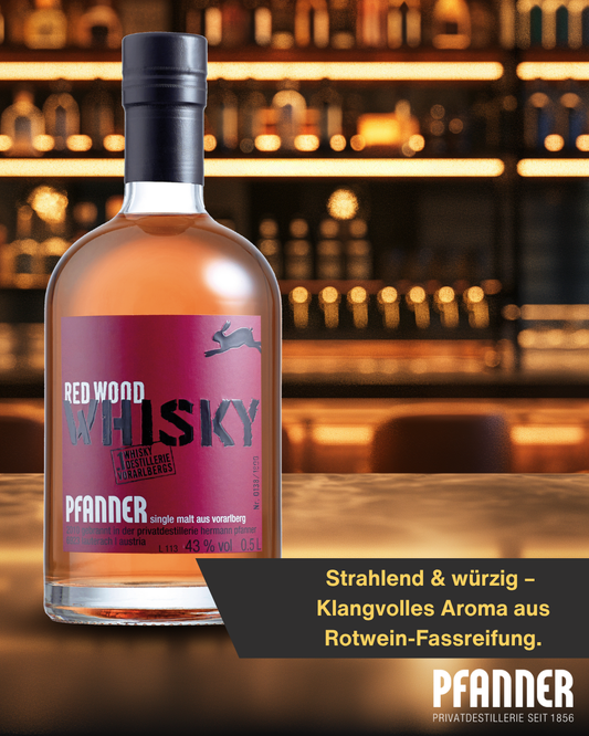 Single Malt Whisky Red Wood