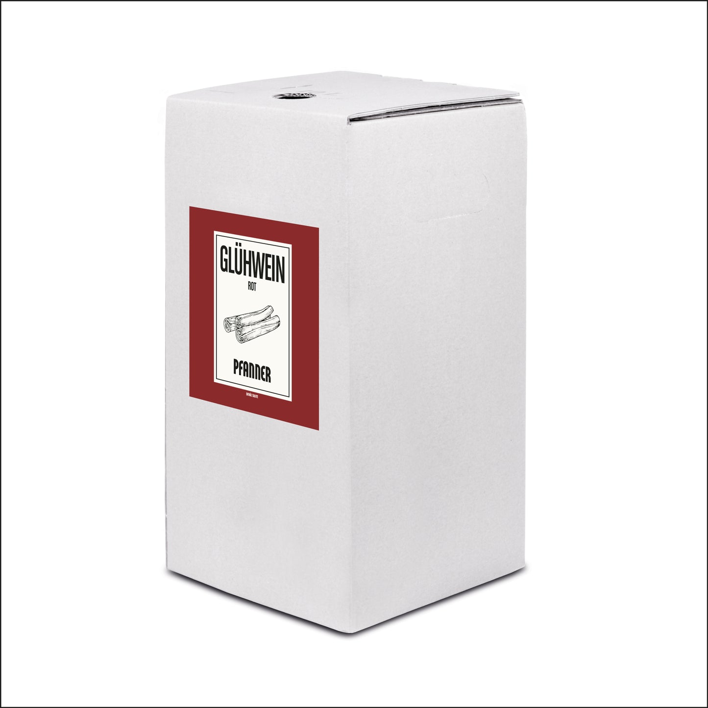 Pfanner Glühwein Rot, 10% Vol., 10 Liter Bag in Box, Gastronomie Glühwein