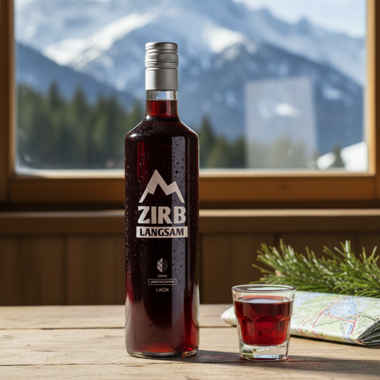 Zirb Langsam - Johannisbeere & Zirbe Likör 18% Vol.
