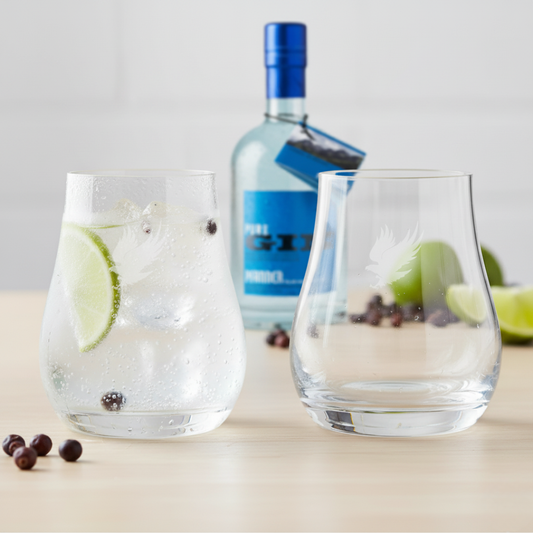 2x PFANNER GIN GLÄSER 25cl – Adler