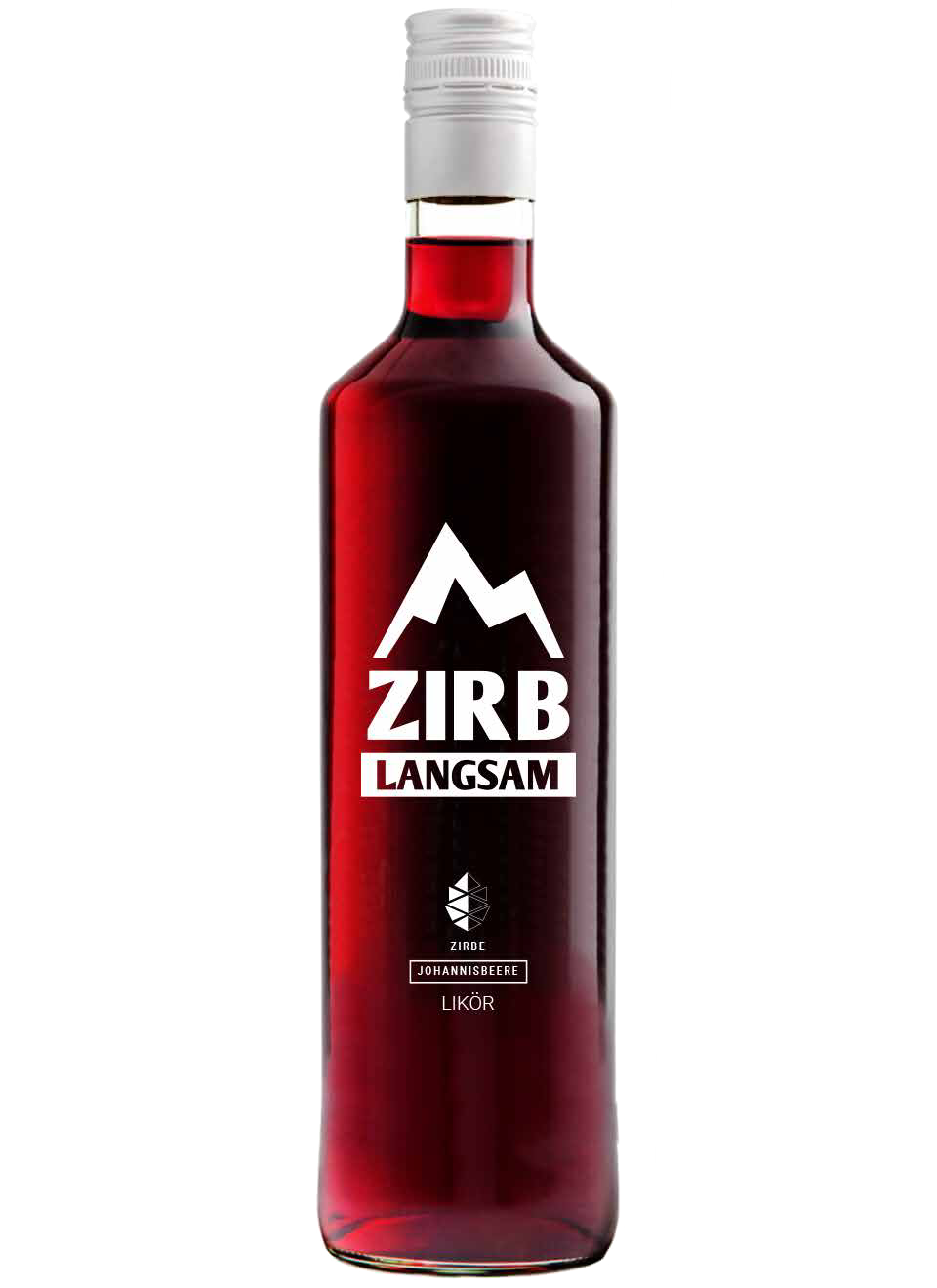 Flasche Zirb Langsam